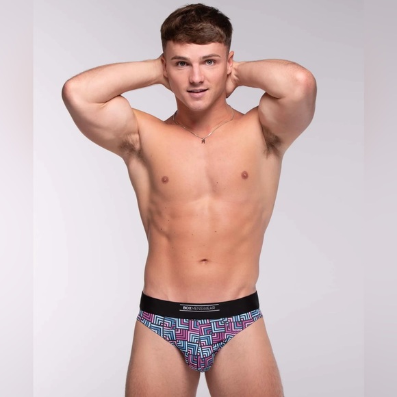 NWT BoxMenswear Feature Fit 3.0 Boxer Briefs Techno Boy Medium NWT - Picture 4 of 16